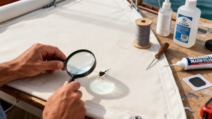 boat canvas repair in michigan